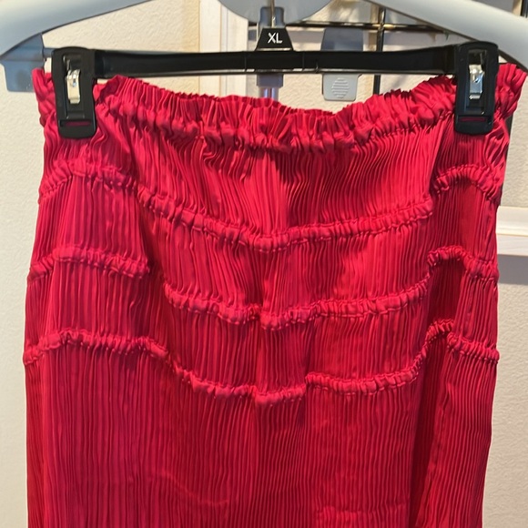 NWOT Established 1962 tiers elastic waist maxi skirt - Picture 2 of 6